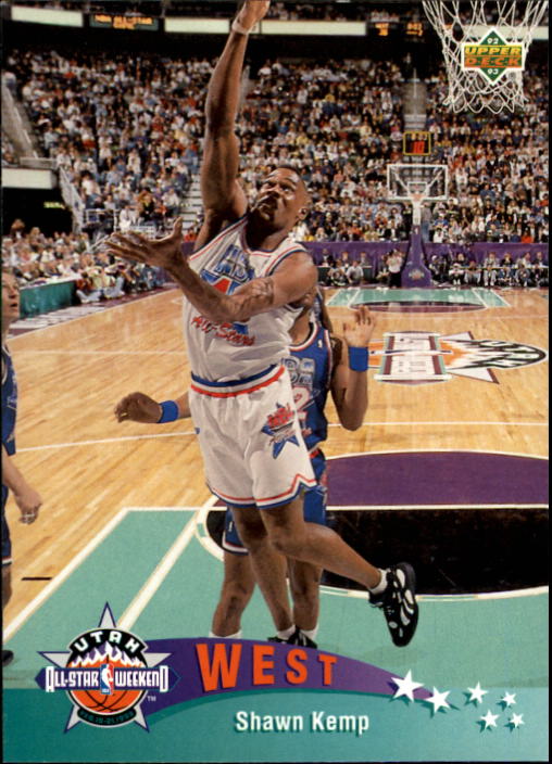 NBA Slam Dunk Contest Shawn Kemp Seattle SuperSonics Color 8 X 10 Photo  Picture