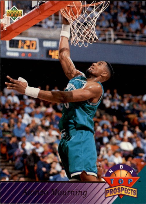 1992-93 Upper Deck #457 Alonzo Mourning TP