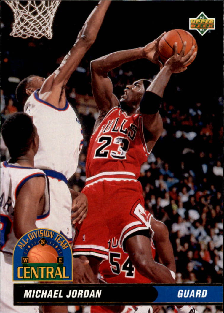 1992-93 Upper Deck All-Division #AD9 Michael Jordan