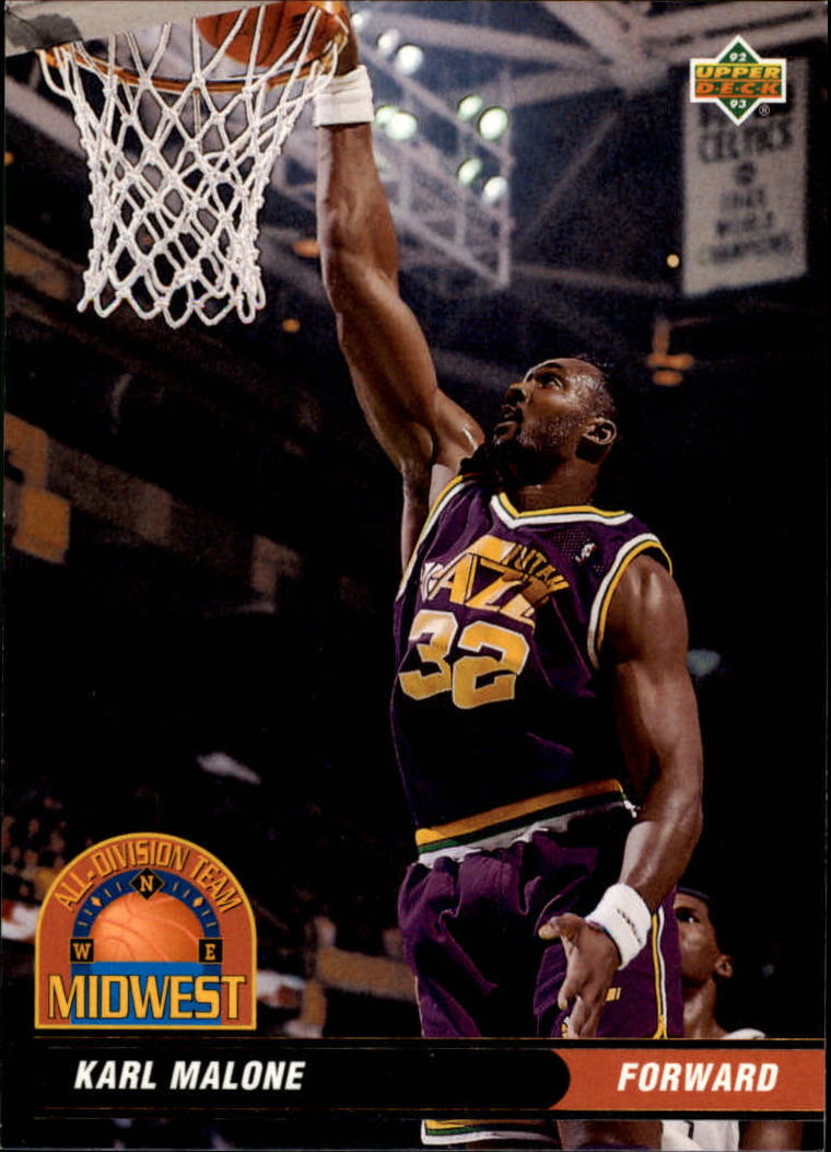 1992-93 Upper Deck All-Division #AD12 Karl Malone