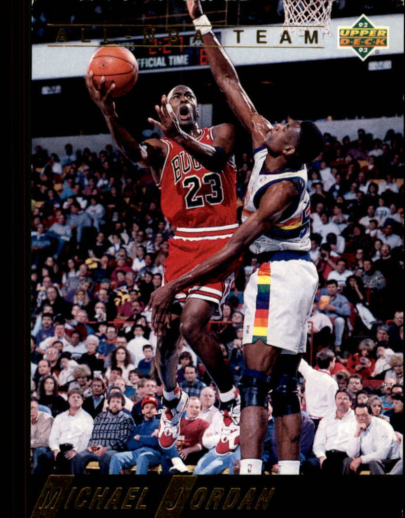 1992-93 Upper Deck All-NBA #AN1 Michael Jordan !