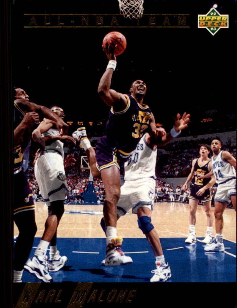 1992-93 Upper Deck All-NBA #AN4 Karl Malone