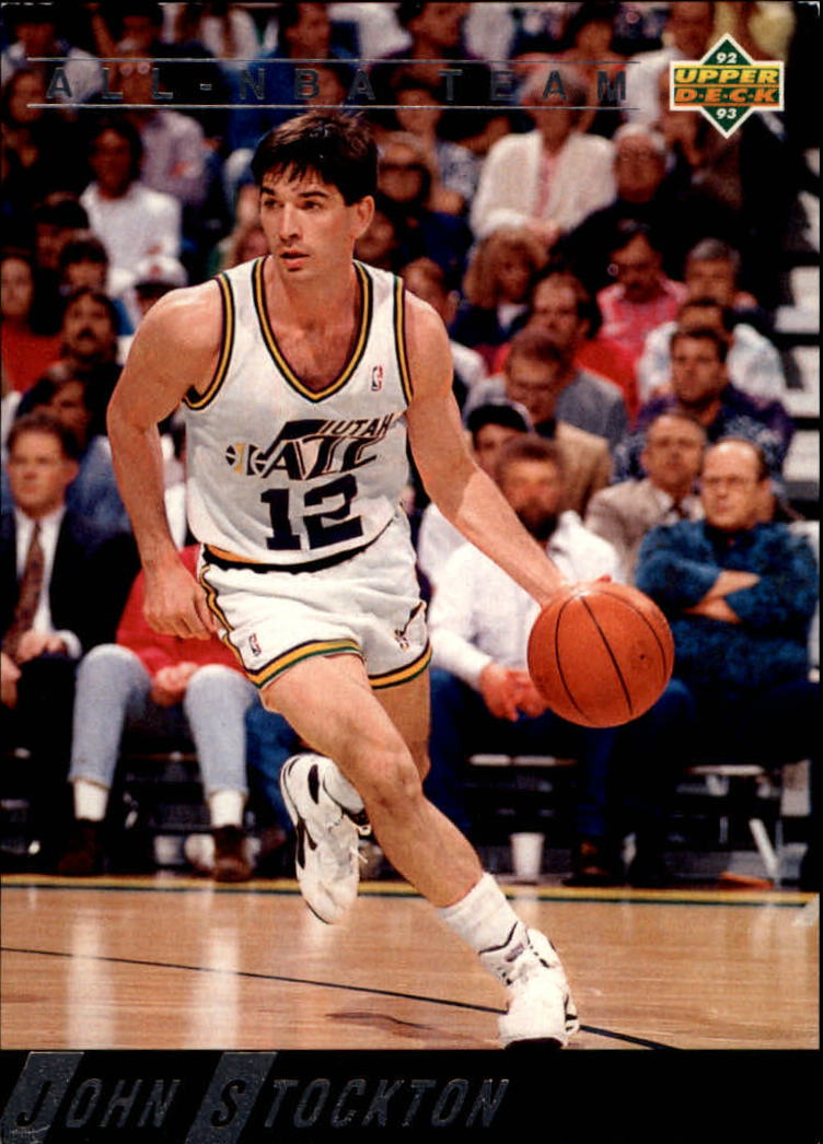 1992-93 Upper Deck All-NBA #AN6 John Stockton