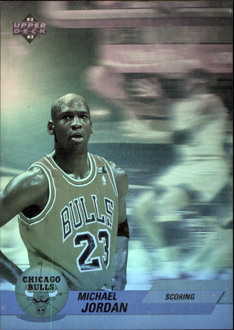 1992-93 Upper Deck Award Winner Holograms #AW1 Michael Jordan/Scoring