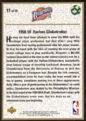 1992-93 Upper Deck Wilt Chamberlain Heroes #11 Wilt Chamberlain back image