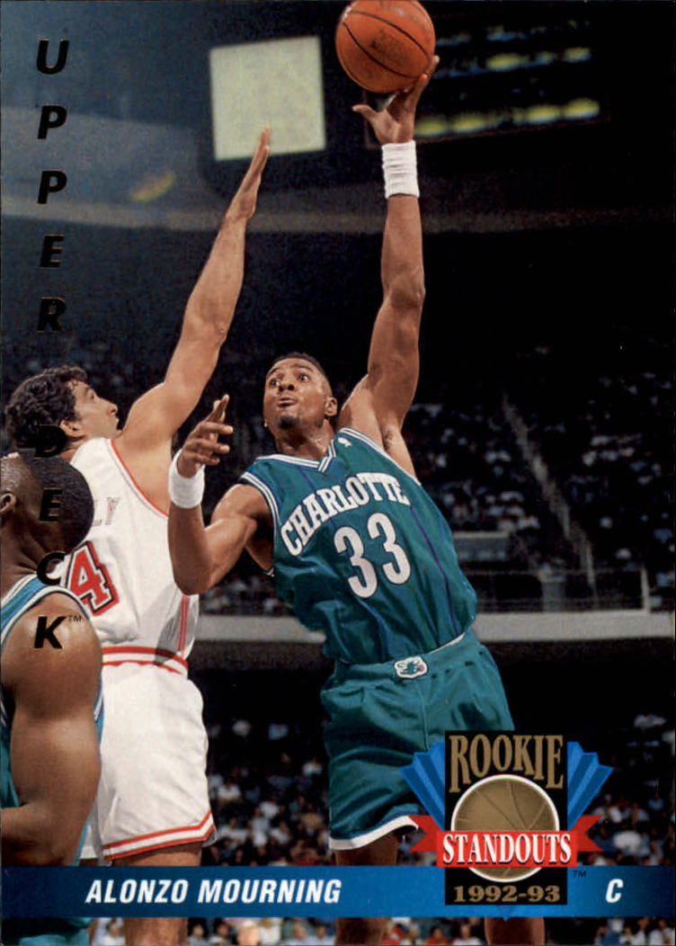 1992-93 Upper Deck Rookie Standouts #RS2 Alonzo Mourning
