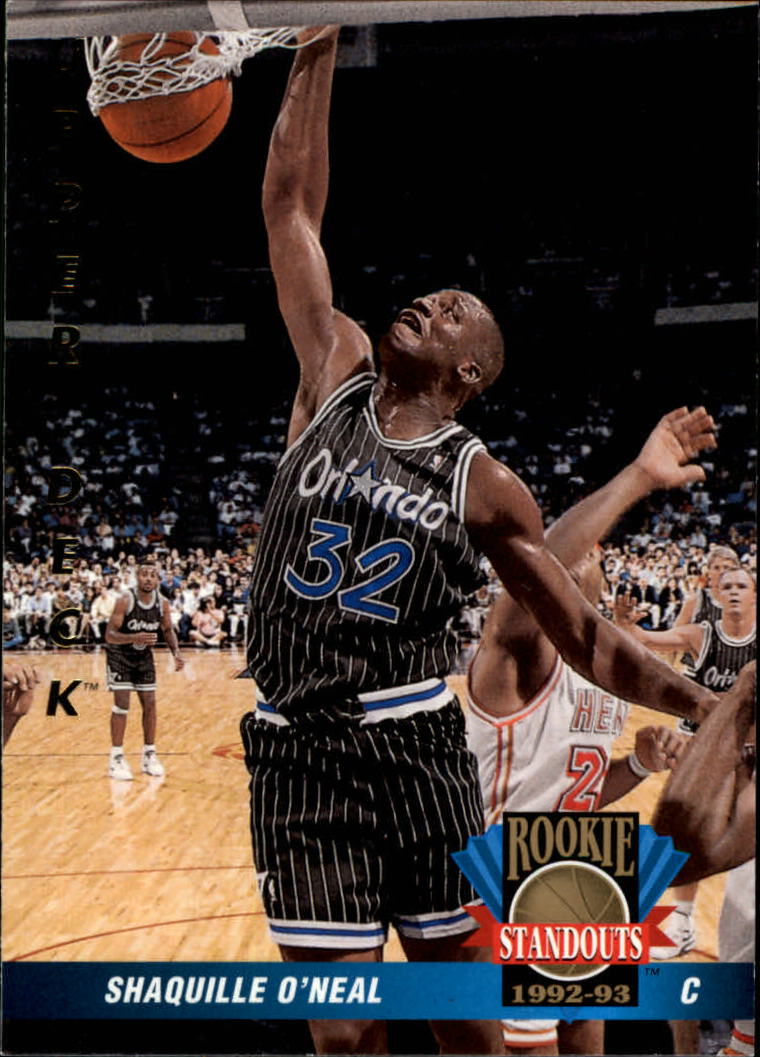1992-93 Upper Deck Rookie Standouts #RS15 Shaquille O'Neal