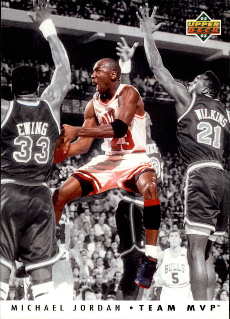 1992-93 Upper Deck Team MVPs #TM5 Michael Jordan