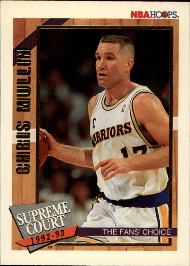 1992-93 Hoops Supreme Court #SC9 Chris Mullin