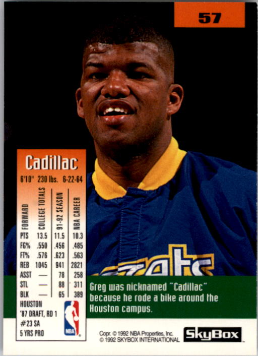 A6568- 1992-93 Skybox Basketball Card #s 1-250 -You Pick- 10+ FREE US SHIP - Picture 115 of 493