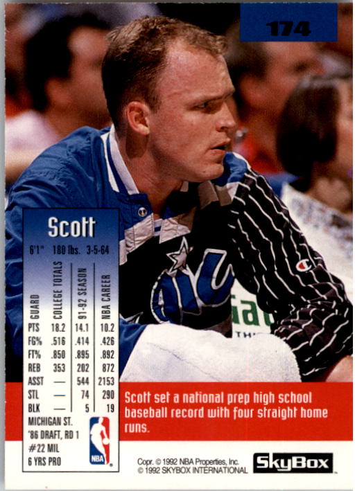 A6568- 1992-93 Skybox Basketball Card #s 1-250 -You Pick- 10+ FREE US SHIP - Picture 349 of 493