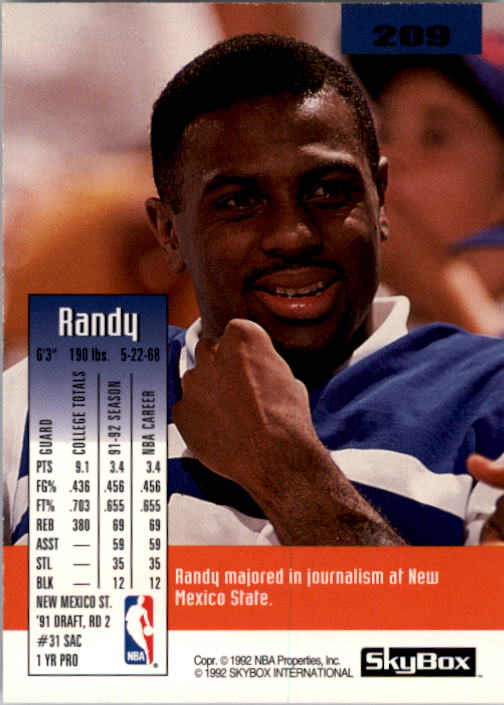A6568- 1992-93 Skybox Basketball Card #s 1-250 -You Pick- 10+ FREE US SHIP - Picture 413 of 493