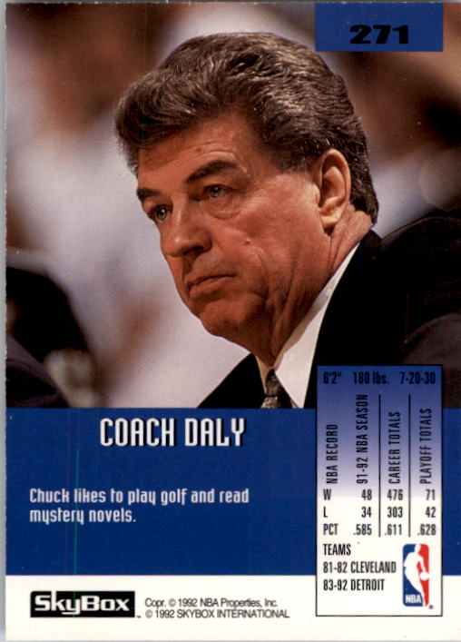 Sports Card Back