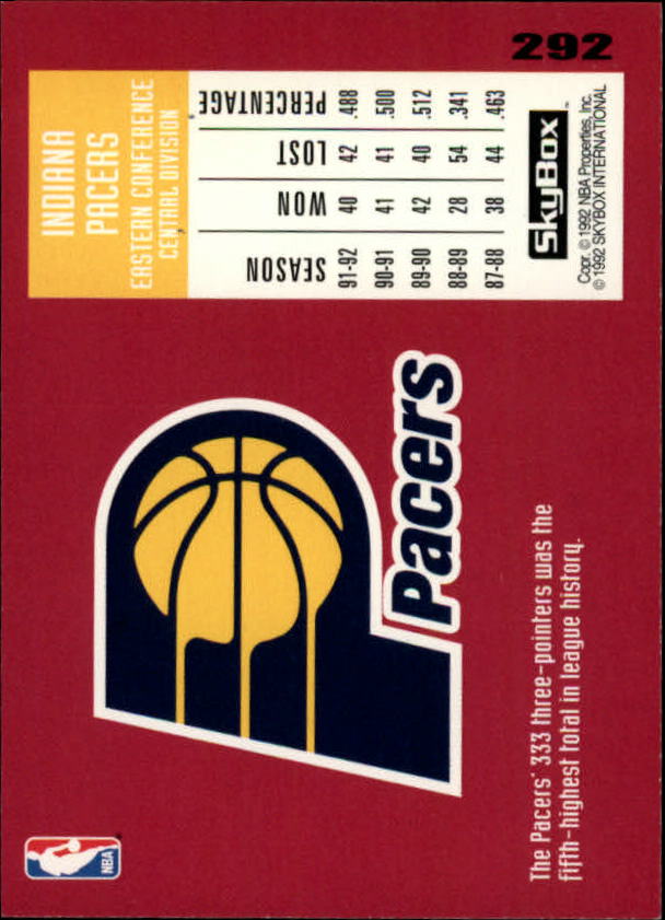 Sports Card Back