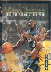 1992-93 SkyBox #319 Larry Johnson ART/Dikembe Mutombo
