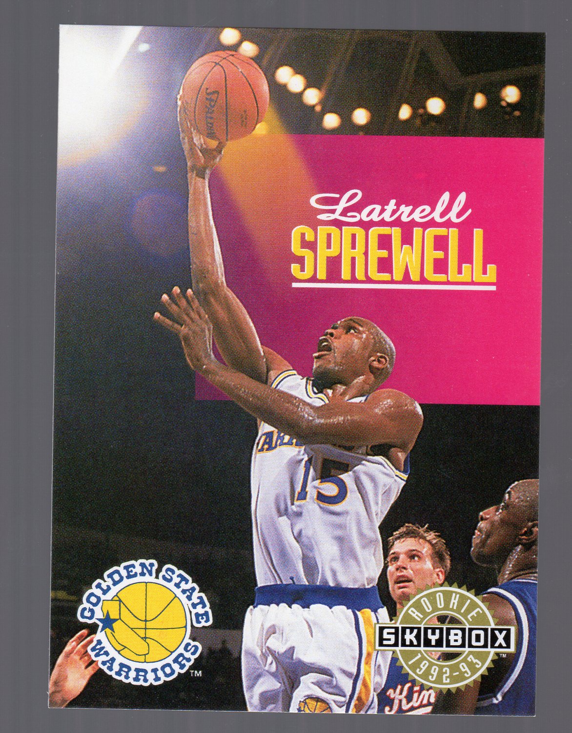 1992-93 SkyBox #342 Latrell Sprewell SP RC