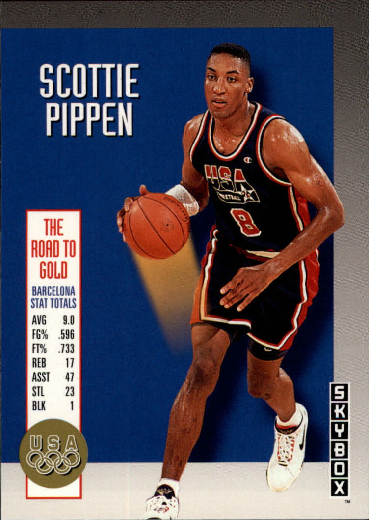 1992-93 SkyBox Olympic Team #USA5 Scottie Pippen