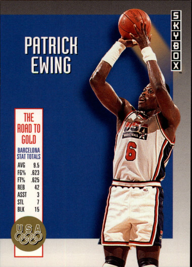 1992-93 SkyBox Olympic Team #USA8 Patrick Ewing