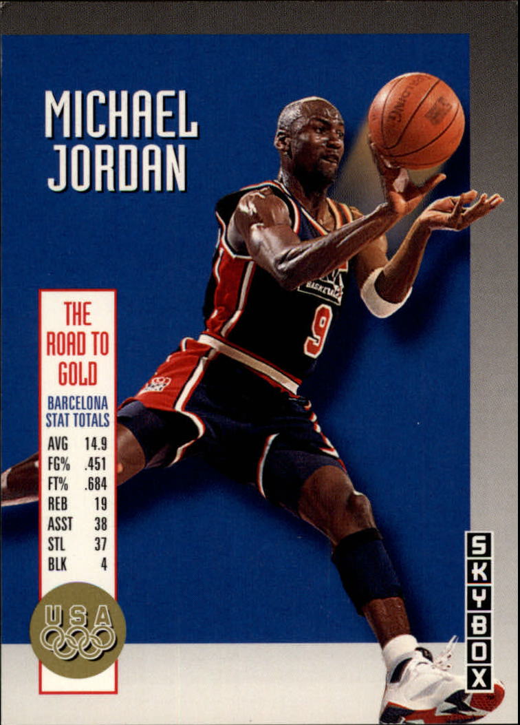 1992-93 SkyBox Olympic Team #USA11 Michael Jordan
