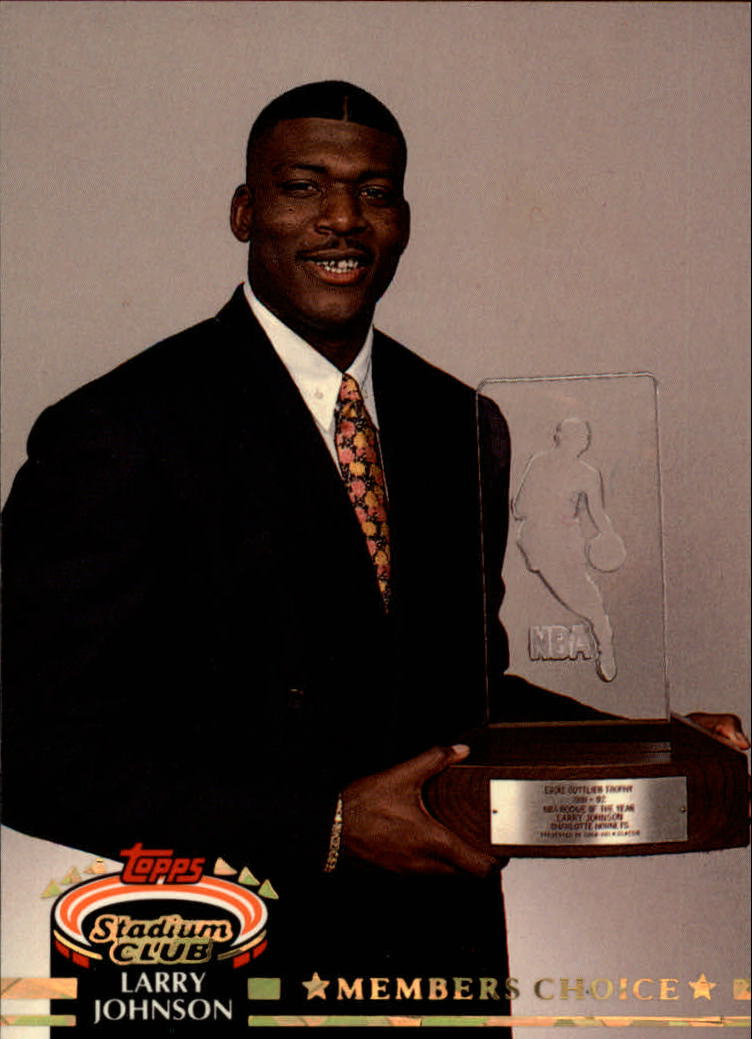 1992-93 Stadium Club #192 Larry Johnson MC