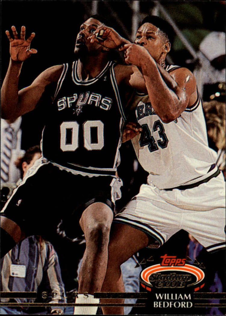1991-92 Upper Deck #183 Pistons William Bedford Basketball Card