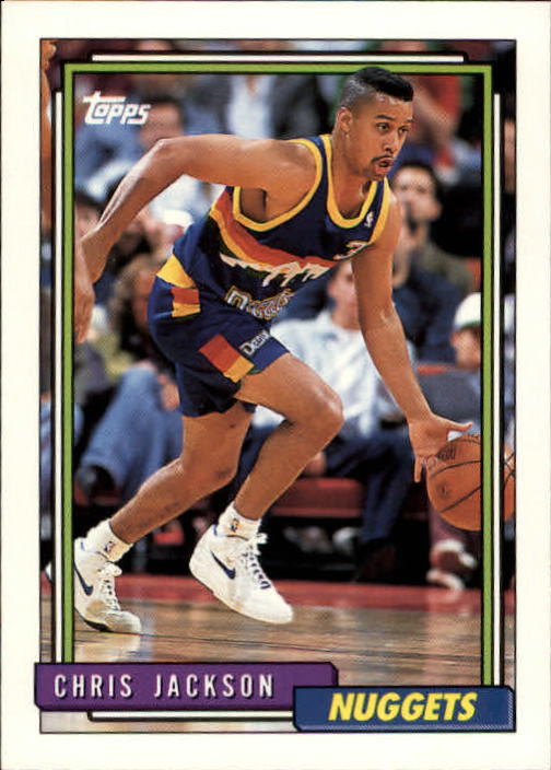 1992-93 Topps #8 Chris Jackson