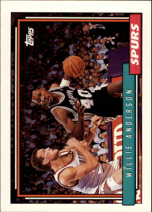 1992-93 Topps #48 Willie Anderson