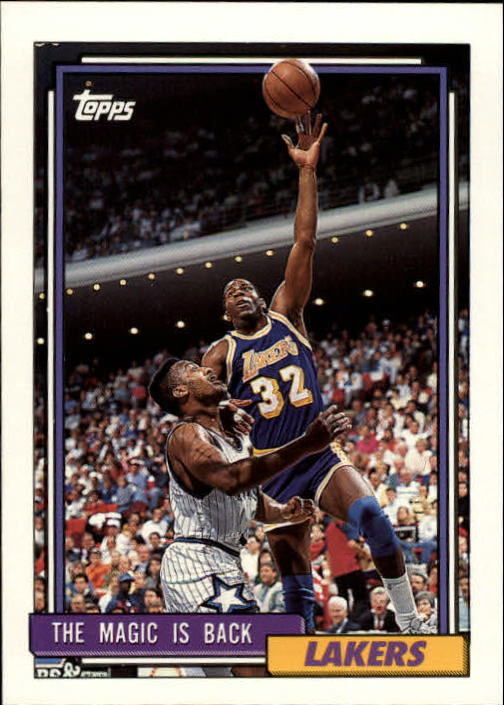 1992-93 Topps #54 Magic Johnson
