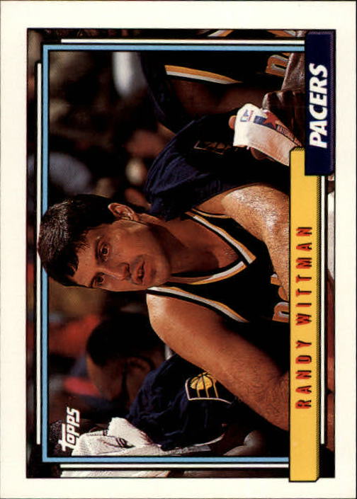 1992-93 Topps #56 Randy Wittman