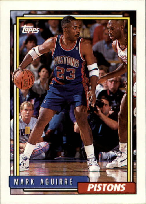 1992-93 Topps #86 Mark Aguirre