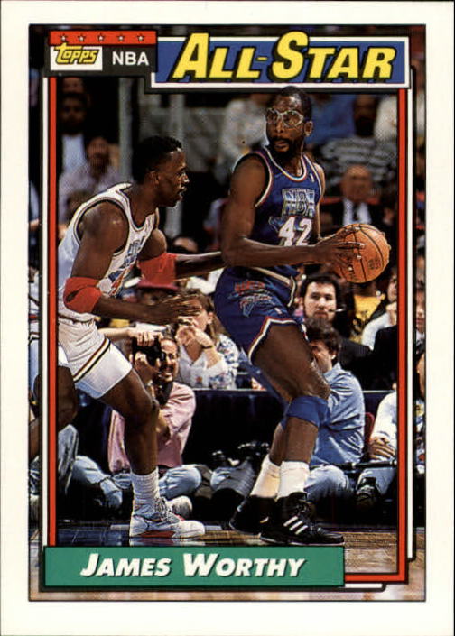 1992-93 Topps #108 James Worthy AS