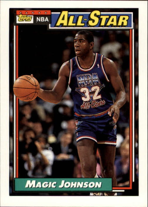 1992-93 Topps #126 Magic Johnson AS