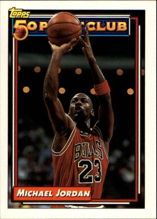 1992-93 Topps #205 Michael Jordan 50P