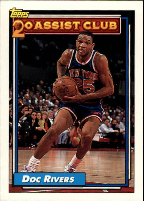 1992-93 Topps #217 Doc Rivers 20A
