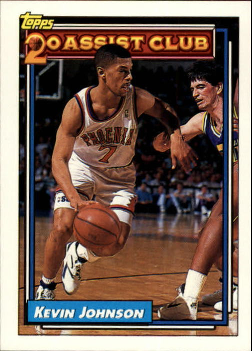1992-93 Topps #222 Kevin Johnson 20A
