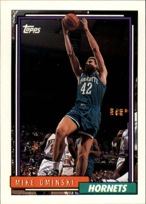 1992-93 Topps #240 Mike Gminski
