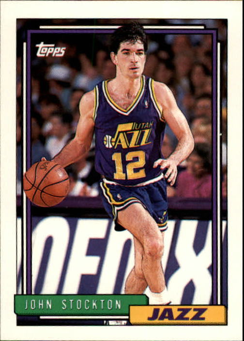 1992-93 Topps #301 John Stockton