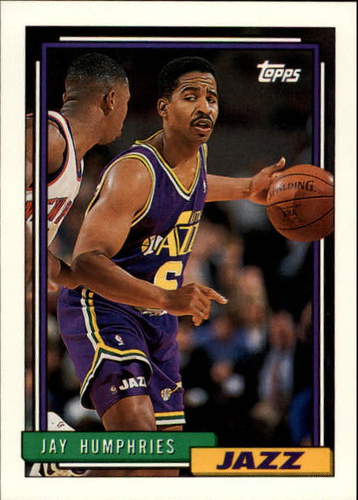 1992-93 Topps #372 Jay Humphries