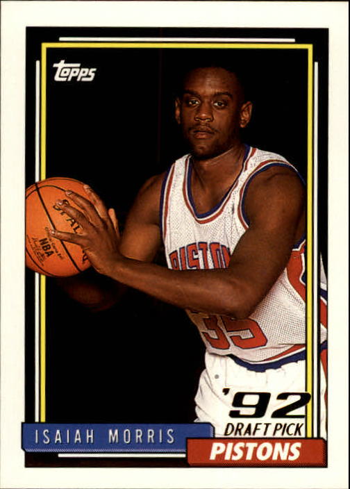 1992-93 Topps #386 Isaiah Morris RC