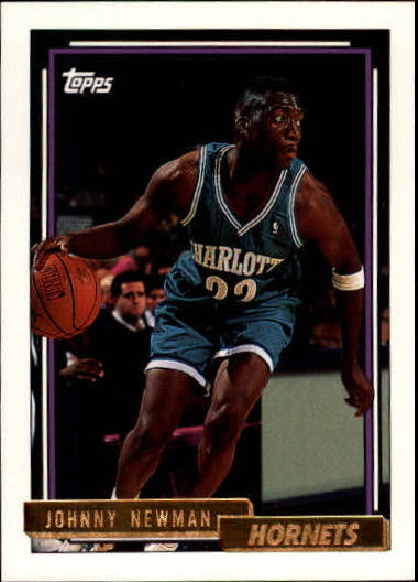 1992-93 Topps Gold #5 Johnny Newman
