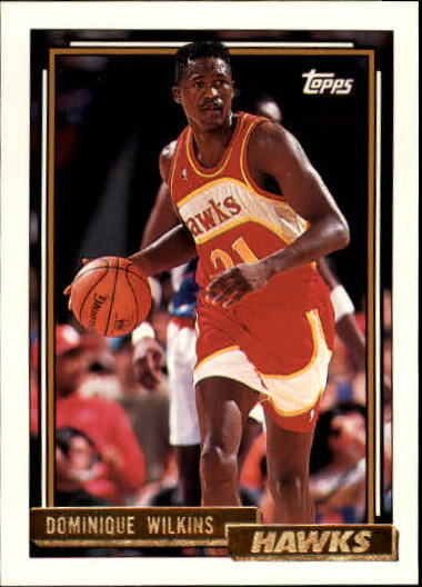 1992-93 Topps Gold #35 Dominique Wilkins