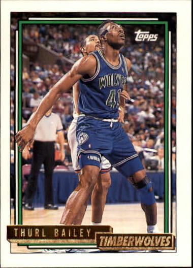 1992-93 Topps Gold #59 Thurl Bailey