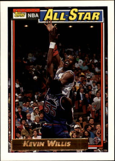 1992-93 Topps Gold #109 Kevin Willis AS