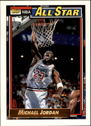 1992-93 Topps Gold #115 Michael Jordan AS