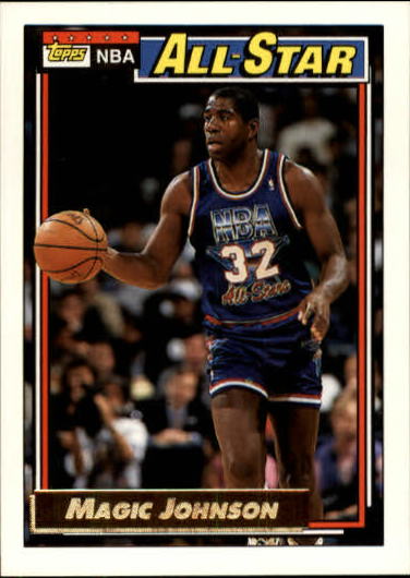 1992-93 Topps Gold #126 Magic Johnson AS