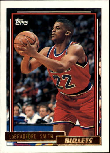 1992-93 Topps Gold #296 LaBradford Smith