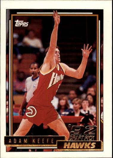 1992-93 Topps Gold #344 Adam Keefe