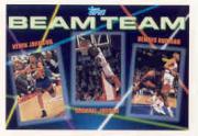 1992-93 Topps Beam Team Gold #3 Kevin Johnson/Michael Jordan/Michael Jordan/Dennis Rodman