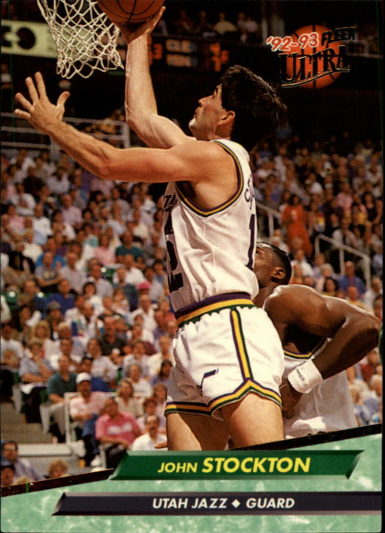  1992-93 Ultra Basketball #180 Mark Eaton Utah Jazz