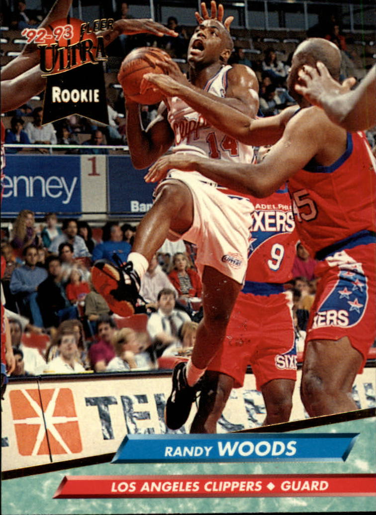 1992-93 Ultra #284 Randy Woods RC
